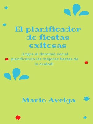 cover image of El planificador de fiestas exitosas